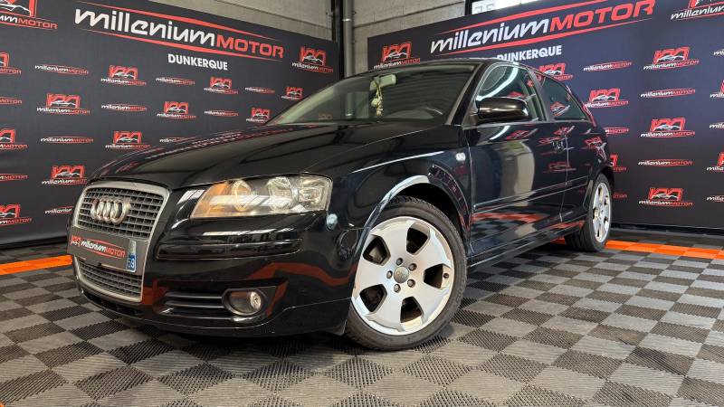 AUDI A3 8P Ambition 2.0 TDI 140 CV 2008 à vendre sur Dunkerque