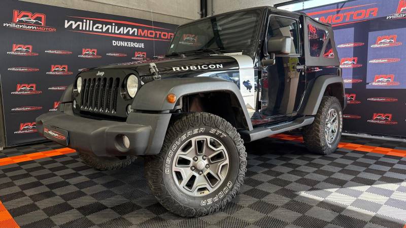 À vendre à Dunkerque Jeep Wrangler Rubicon 2.8 CRD 200 CV BVA 2014 64 500 km
