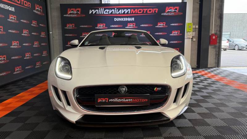 JAGUAR F.TYPE CABRIOLET S 3.0i V6 380 CV BVA QUICKSHIFT à vendre sur Dunkerque