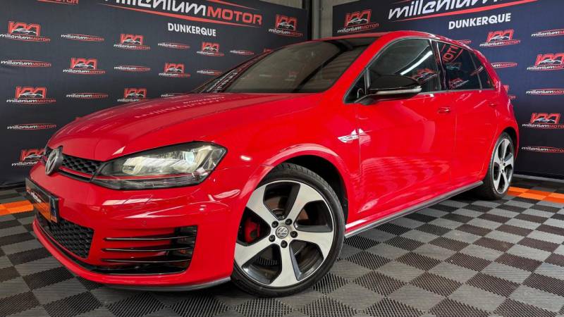 Vente Volkswagen Golf 7 GTI 2.0 TSI 220ch DSG6 d'occasion dans garage à Dunkerque et dans le Nord