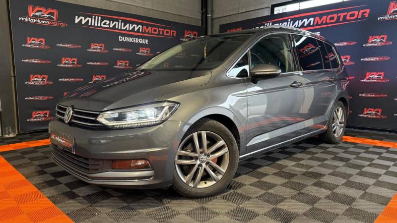 À vendre à Dunkerque Volkswagen Touran Carat 7 Places 1.6 TDI 115 CV DSG7